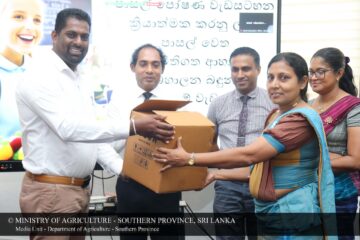 Distribution of Standardized Food Storage Containers to Schools under the School Midday Meal Programme – Southern Province